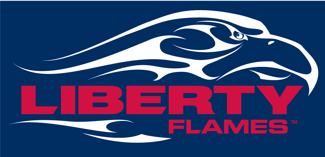 Liberty Flames 2004-2012 Alternate Logo 02 iron on paper